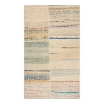Wool Area Rug in Beige