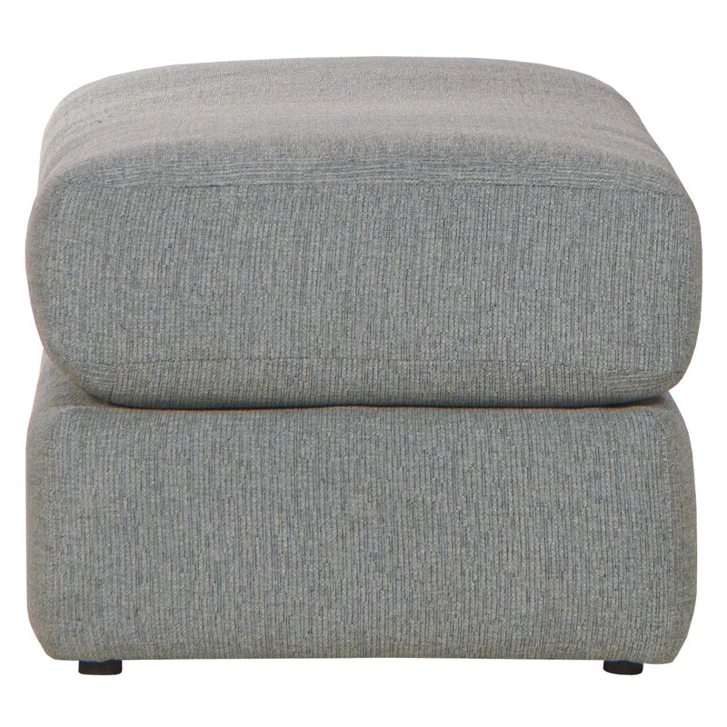Repose-pieds Huckabee, 100 % polyester bleu