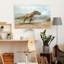 « Dinosaur illustration III », reproduction d’art sur toile-1208957823