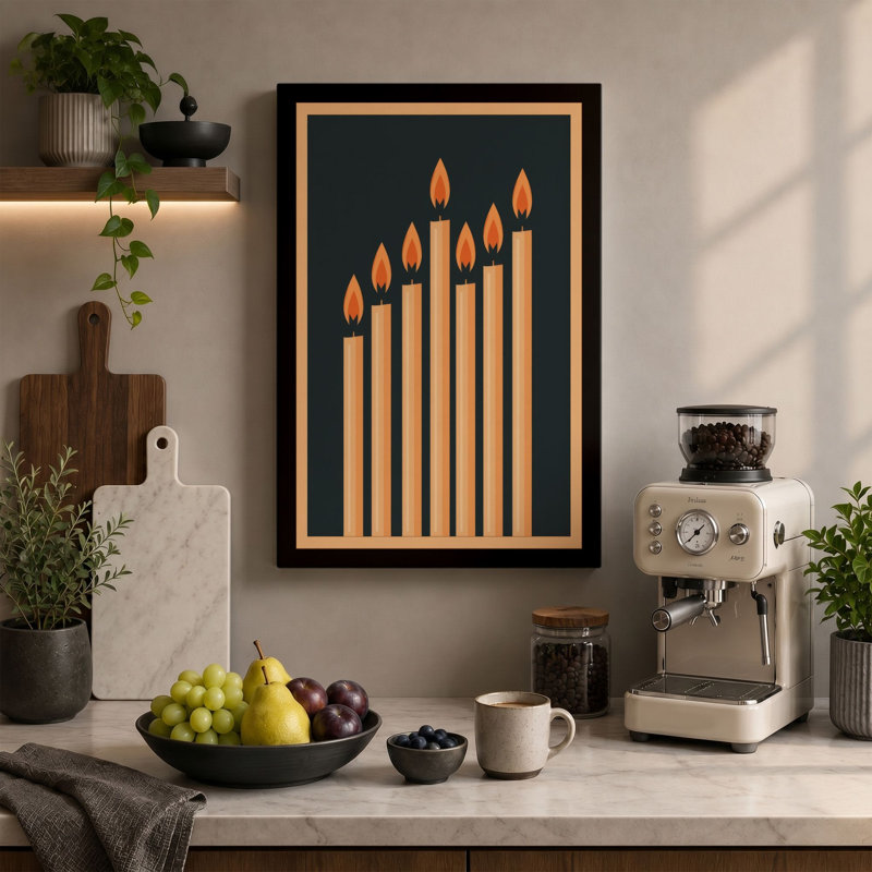 Print, 30x20 - 76.2 x 50.8 cm, Teal Border