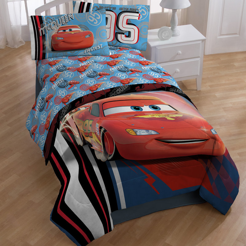 Ensemble de draps 3 pièces Cars 95