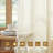 Semi Sheer Rod Pocket Curtain Panel with Tassel Fringe – Faux Linen Textured, Light Filtering, 1 Panel-509945933-509945922
