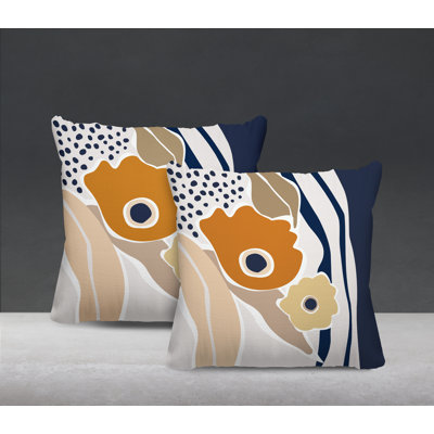 Polyester/Polyester Blend Throw Square Indoor/Outdoor