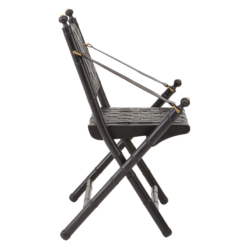 Natalie Upholstered Accent Chair, Black