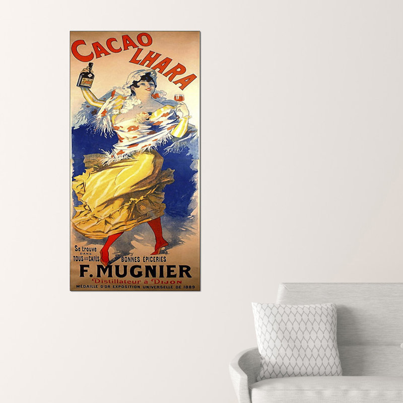 Cacao Lhara - Wrapped Canvas Print, 100cm H x 50cm W x 1.8cm D