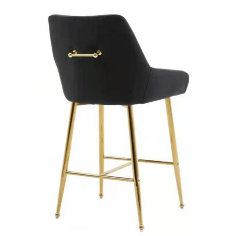 Tabouret Harley, Noir