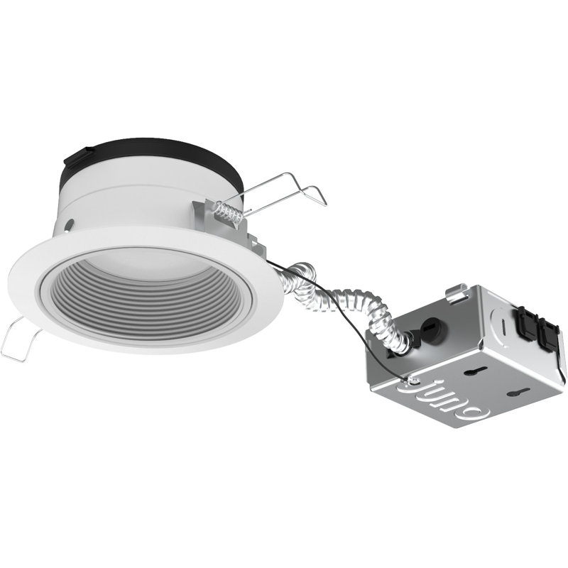 4'' LED Baffle Recessed Trim