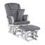 Fauteuil oscillant et coulissant avec repose-pieds Tuscany-14352739-14352737