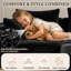 Canapé modulaire 80 po Cloud, canapé-lit en velours côtelé avec siège profond, méridienne réversible, porte-gobelets et poches latérales, sans canapé d'assemblage, noir-636357736-636357742