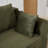 110" Wide Corduroy L Shape Sectional Couch with Chaise-569628295