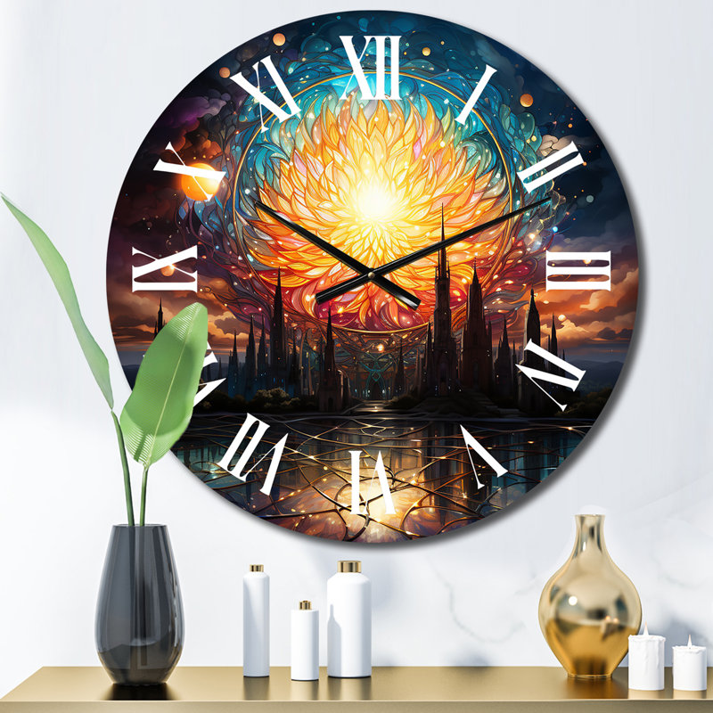 Horloge murale City of Flowers, Petit