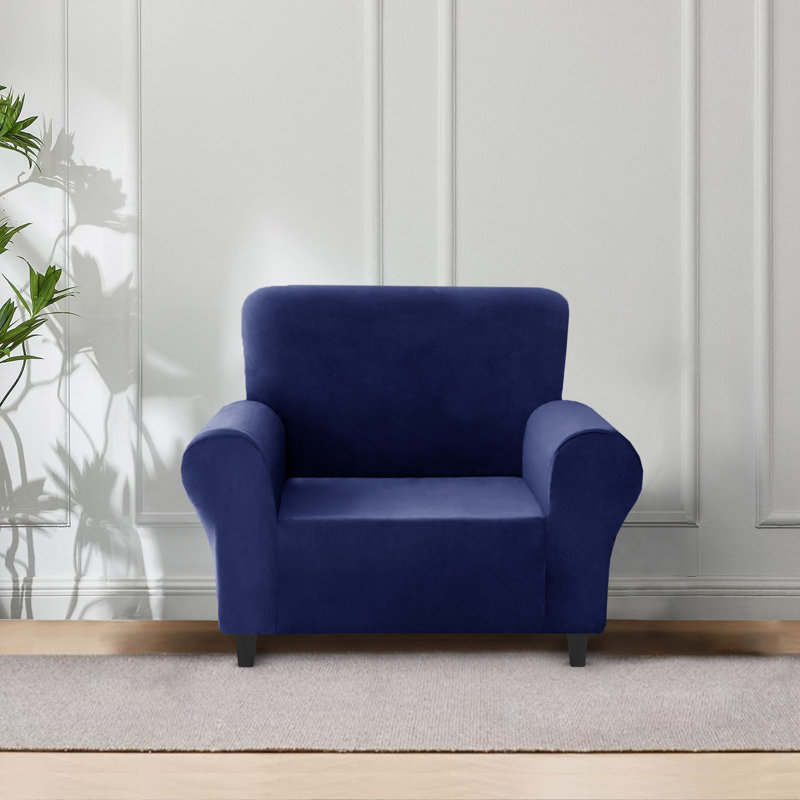 Sofa Slipcover, Blue, 120cm H x 240cm W
