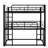 Metal  Triple Bunk Bed