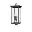 Lampadaire d'extérieur à tête simple 4 lumières 26,13 "Barkeley-91905397
