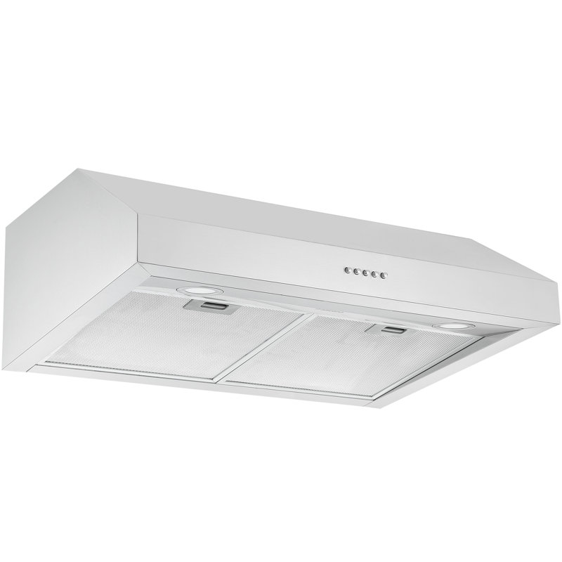 Ancona 30" Ducted Under Cabinet Range Hood in Stainless Steel