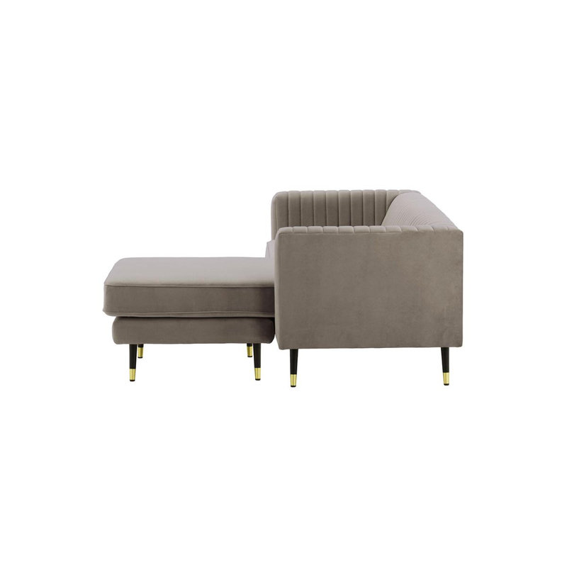 Monaville Universal Corner Sofa, Brown