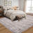 Machine Washable Rug for Living Room, Non-Slip Non-Shedding Rug, Low Pile Traditional Border Carpet, Indoor Foldable Floor Covering for Nursery, Bedroom, Dining Room-1849179514