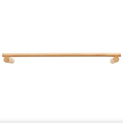Wood 1 Towel Rack