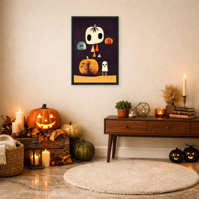 "Whimsical Hauntings" par Treechild, reproduction d'art sur toile encadrée