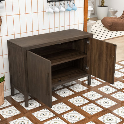 Sideboard Buffet with 2 Doors and Shelf