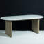 Dining Table with Wood Base