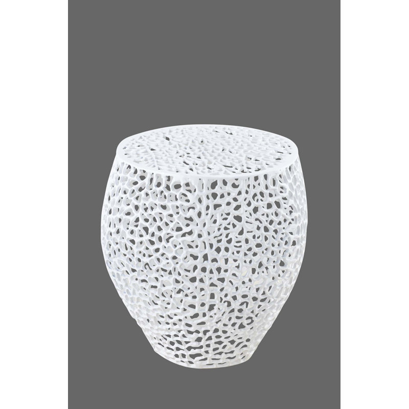Side Table White, White
