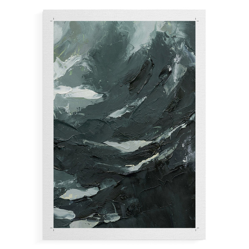 Perdus dans la mer II - Impression sur toile seulement - NON-CADRE, H 60 po x l 40 po