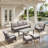 Bobra 5 Pieces Outdoor Patio Furniture Set With Cushions-515705967