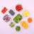 JoyJolt Fluted Glass Food Storage Containers with Leakproof Lids, Set of 12-93241399