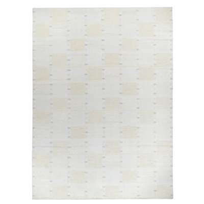 Scandinavian Wool Geometric Area Rug