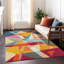 Machine Washable Indoor/Outdoor Claudian ACN1611 Orange Rug-103722440