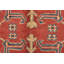 Tapis rouge nouvel âge en laine 7 pi 5 po x 11 pi Gursharon
