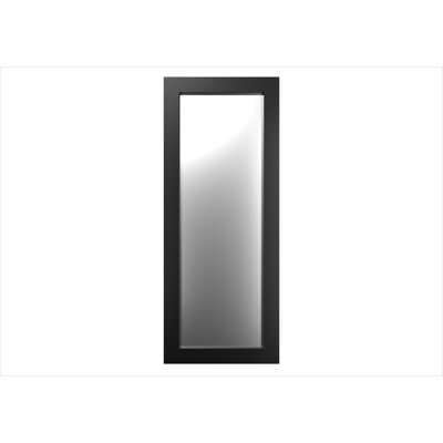 Jarel Wood Flat Wall Mirror