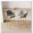 360°Swivel Upholstered Barstools-640059049-640059048