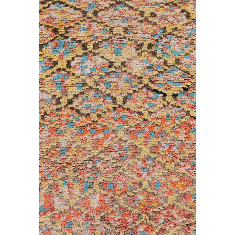 One-of-a-Kind 2'7”x8'8” Hand Knotted Area Rug