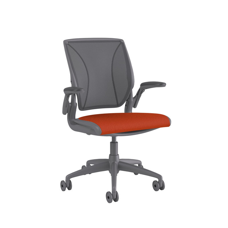 Diffrient World Wool Task Chair, Corde/Driftwood, Catena/Poppy Seed, Gray