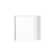 XtraStoris Individual Wall Niche Matte White with Design Frame 15.38" x 9.5" x 4"