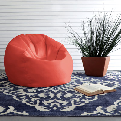 Large Outdoor Friendly Bean Bag Chair & Lounger by Viv + Rae