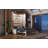 Halden Contemporary Queen Murphy Bed with Upholstered Sofa, LED Lighting, and Space-Saving Folding Design