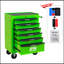 Armoire à outils roulante en métal avec 6 tiroirs, armoire à outils à 6 tiroirs de 20 po avec glissières à roulement à billes, organisateur de boîte à outils en acier - VERT-130370856
