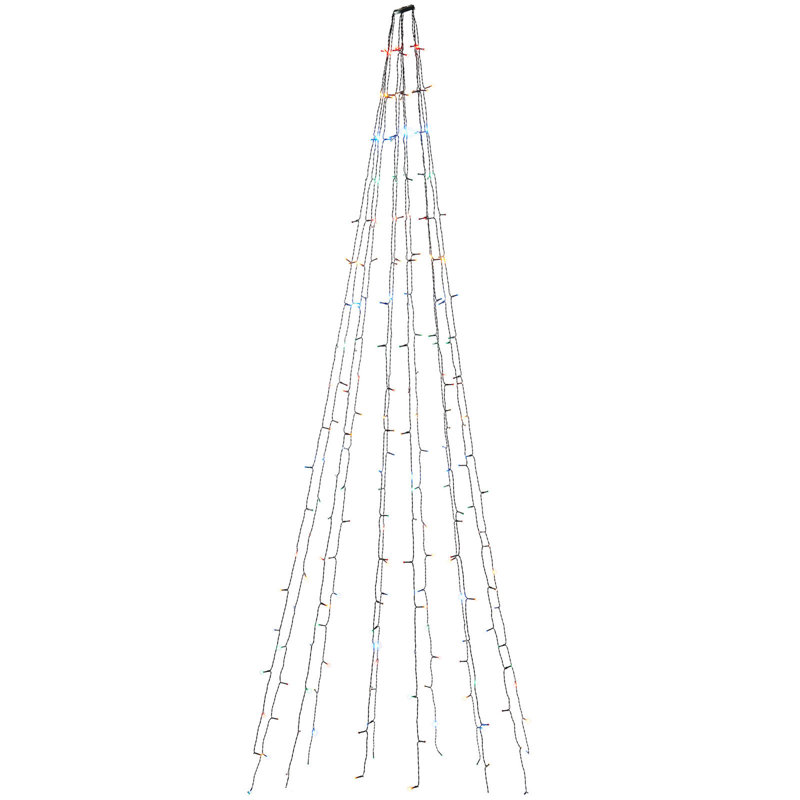 LED Indoor / Outdoor Icicle Lights, Multicolour