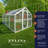 99.67 Square Feet Walk In Chicken Coop for up to 24 Chickens
