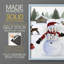 «Christmas Holiday Art» CECXCV, reproduction d'art encadrée - bois massif-758357616-758357579