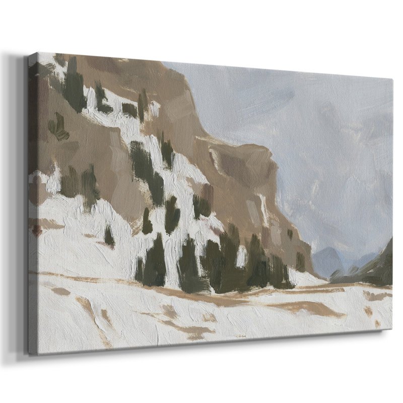 Snowy Rise I -Gallery Wraraped Cavas, 24 x 36