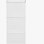 Armoire penderie avec rotin 3 tiroirs