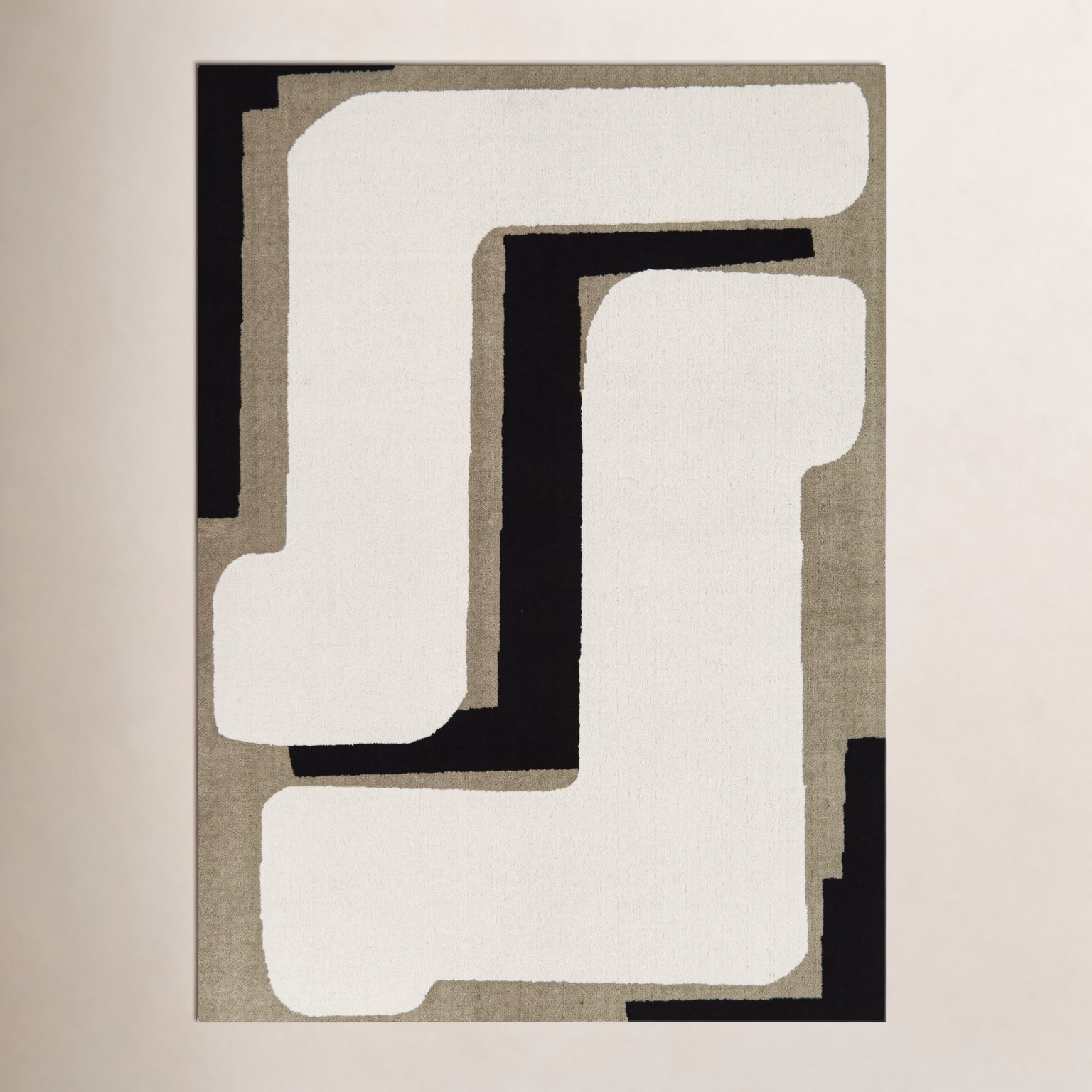Chantra Abstract Rug, Rectangle 5'3" x 7'
