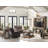 Zenna Swivel Upholstered Counter Stool