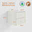 Meuble-lavabo simple mural 24 po avec lavabo vasque, robinet-1611087317-1611087316