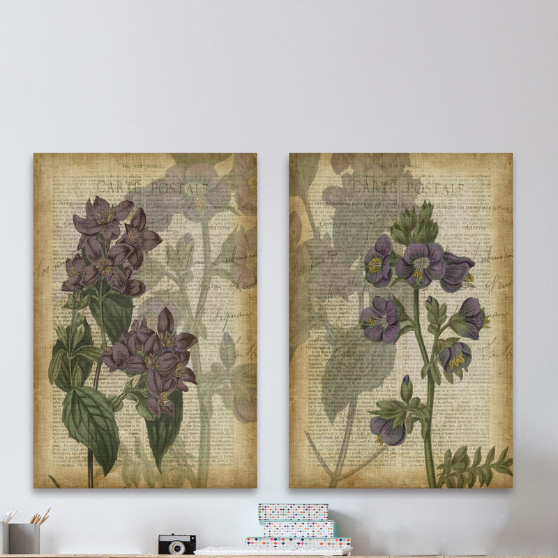 2 - Pieces Modern & Contemporary, 24" H x 16" W x 1.5" L