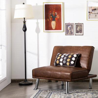 Hynleigh 2 Seater Faux Leather Reclining Sleeper